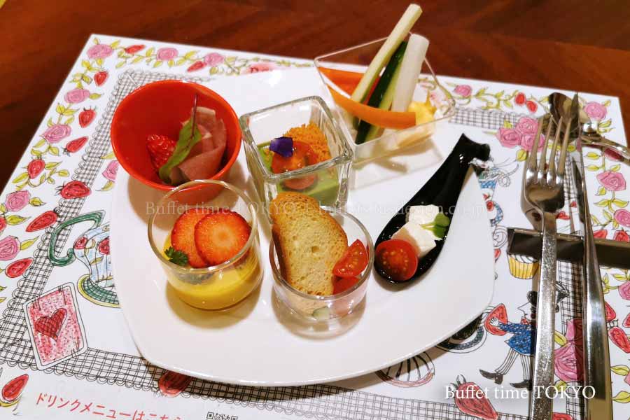 マーブルラウンジ ビュッフェ前菜