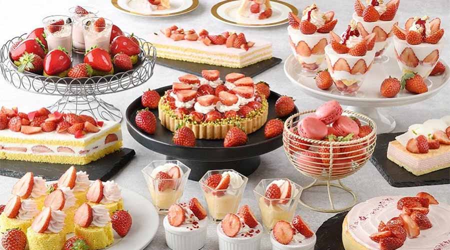 シェフズパレット ストロベリースイーツブッフェ
