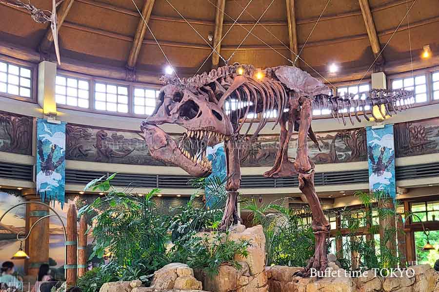ティラノサウルスの骨格標本